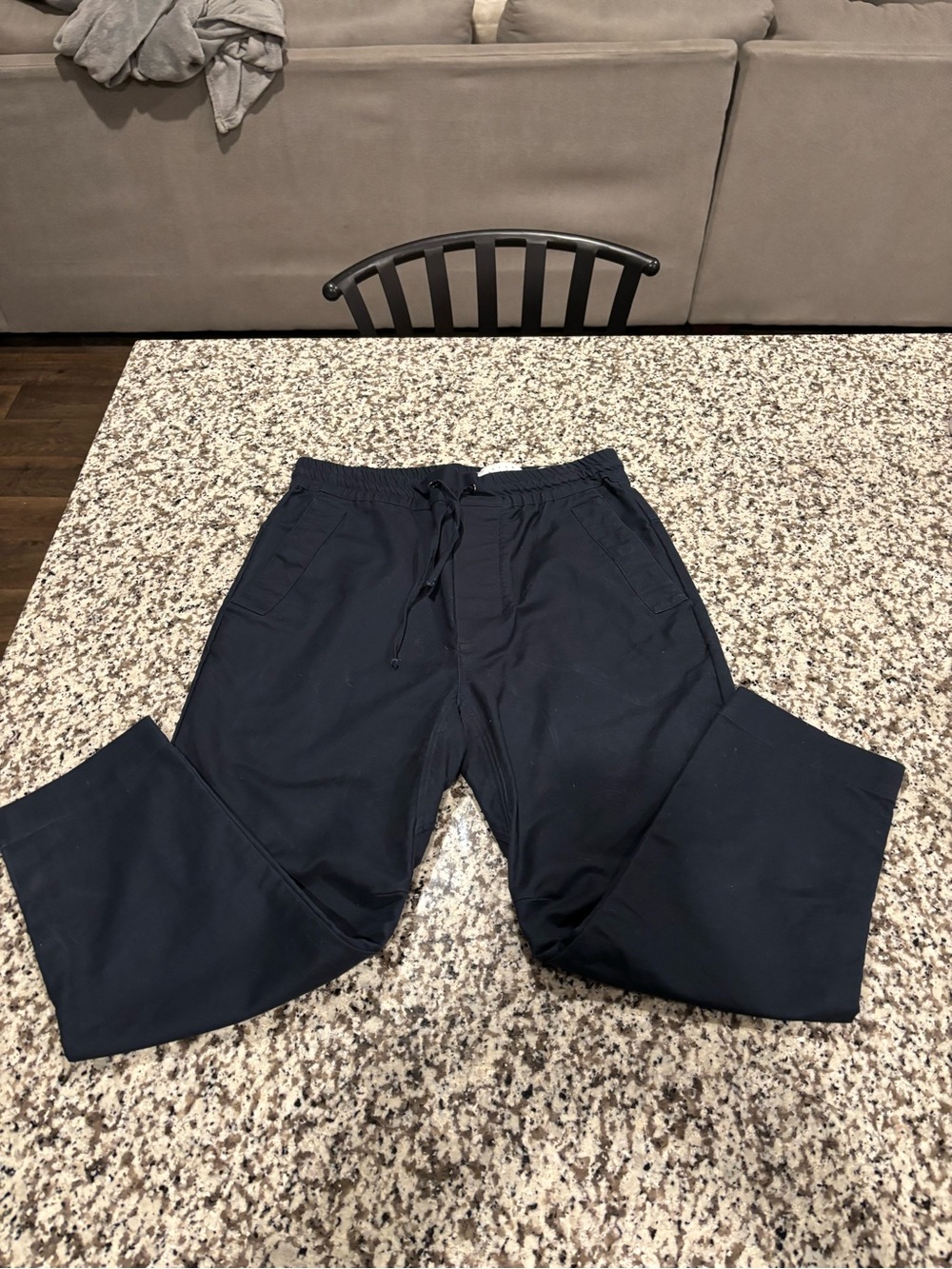 Chapter. Drawstring Pants | Navy Blue | 30